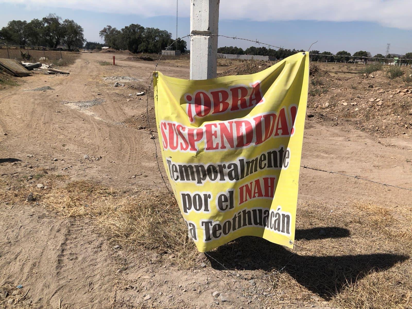 Clausura INAH trabajos de PEMEX en Teotihuacán por probables daños arqueológicos